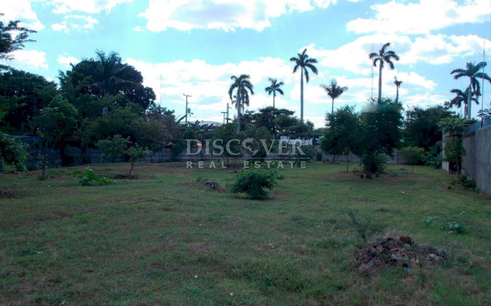 Land for sale in a high value area on the Masaya Highway 