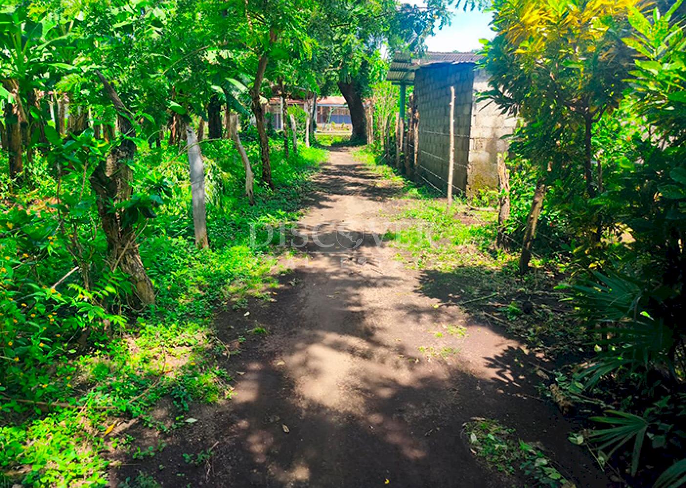 Land with house for sale on Ometepe Island