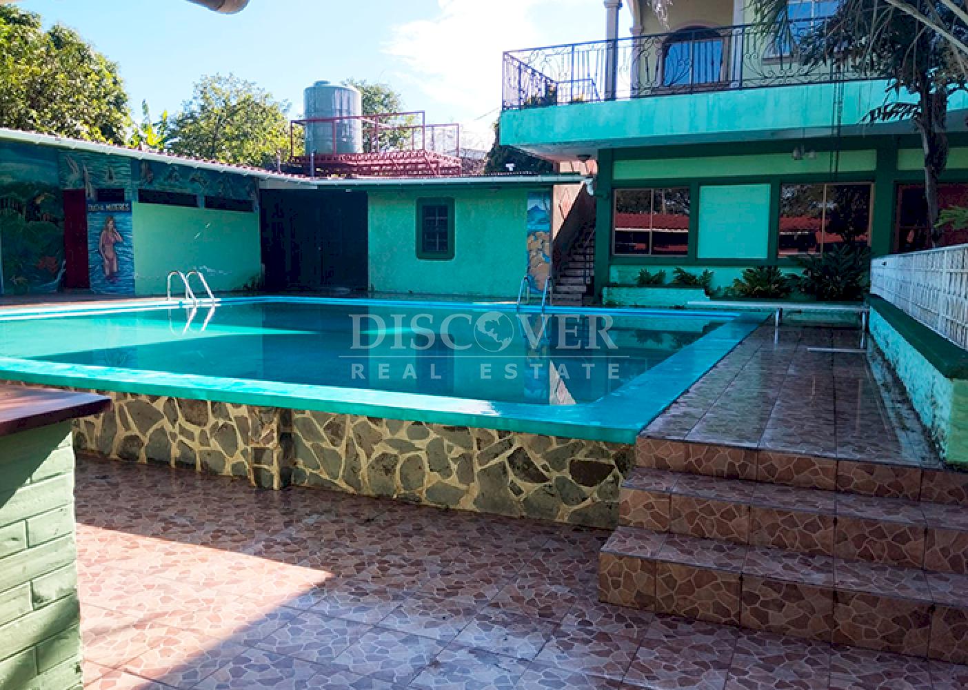  Commercial property with swimming pools for sale on the Masaya Highway