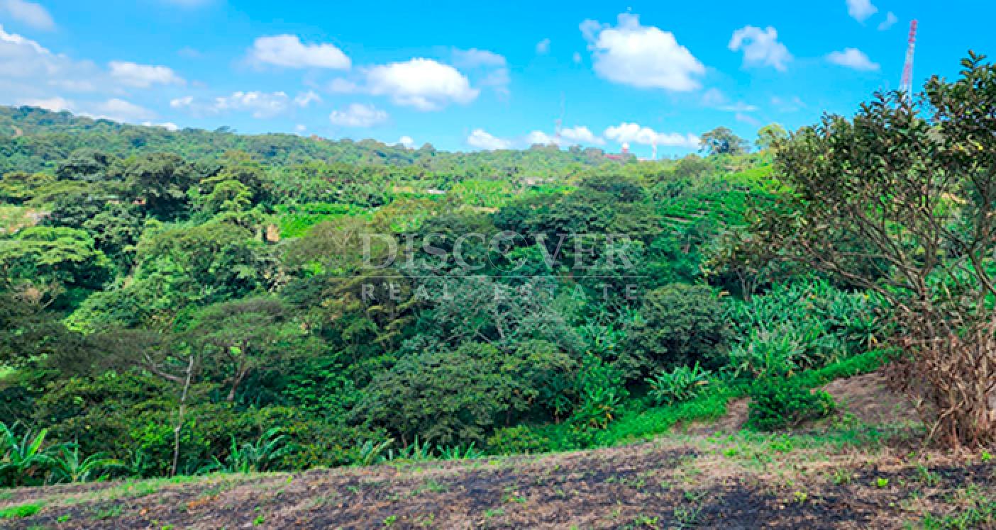 Land for sale with views on Carretera Sur - El Crucero