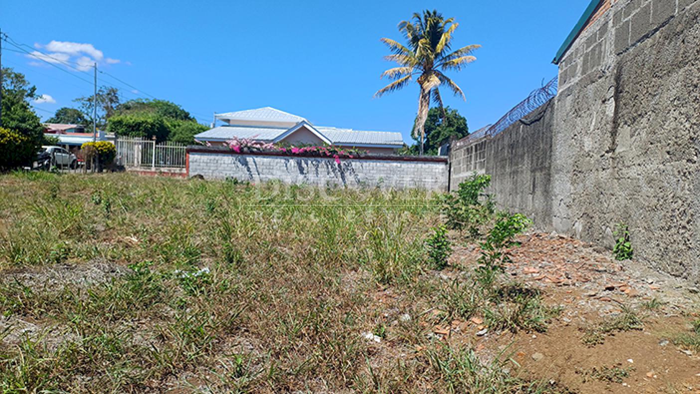 Lots for sale in a residential area in Carazo