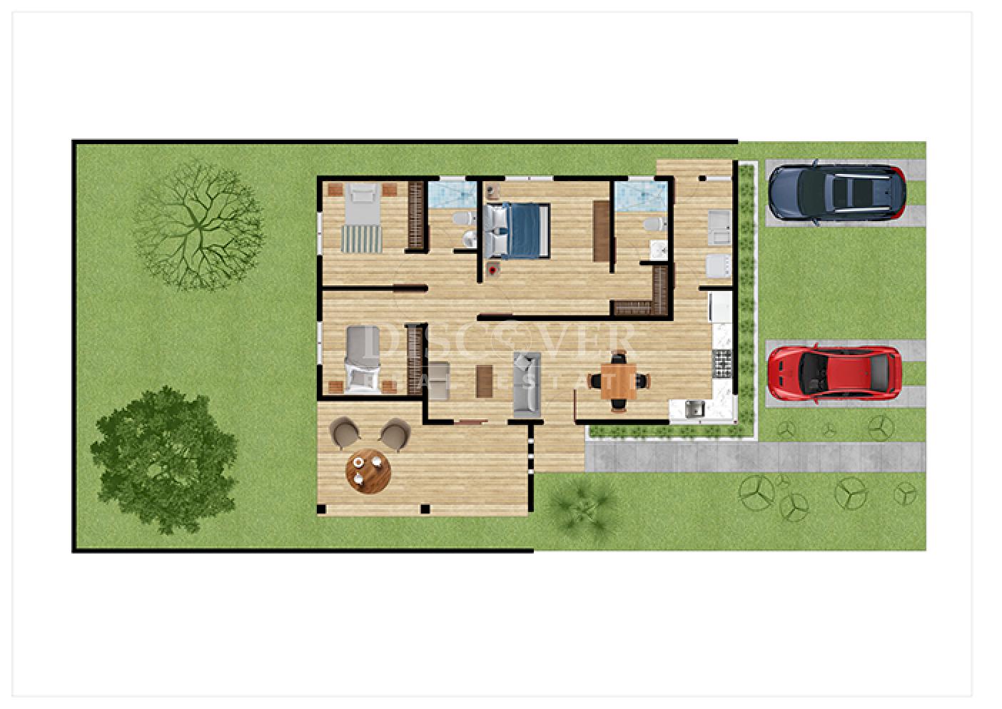  Homes in a new development on the Masaya Highway are for sale