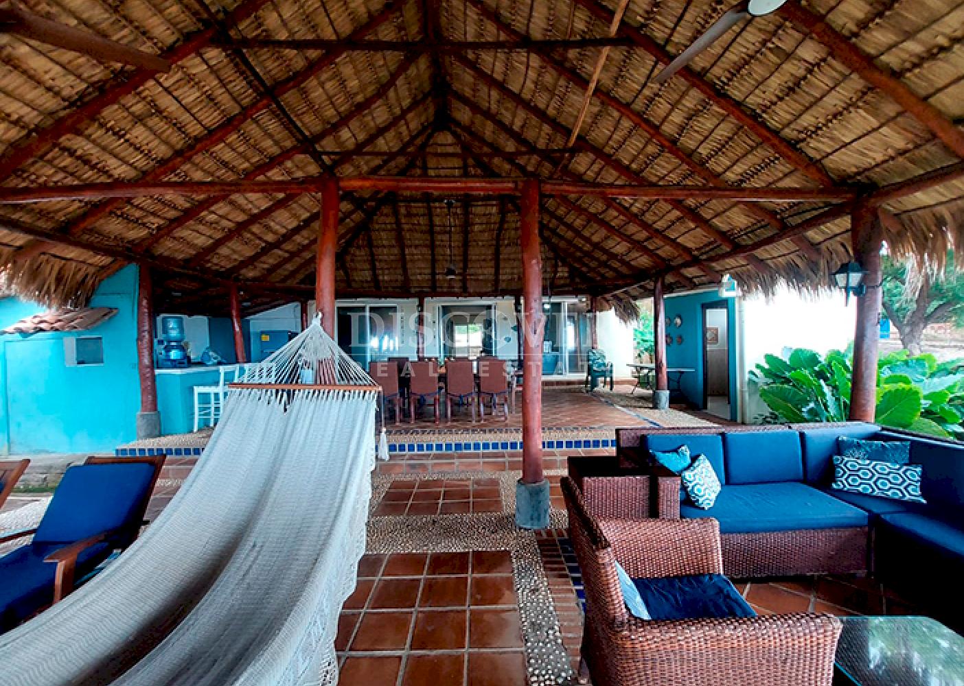  Beach House for Sale in Pochomil - Oceanfront
