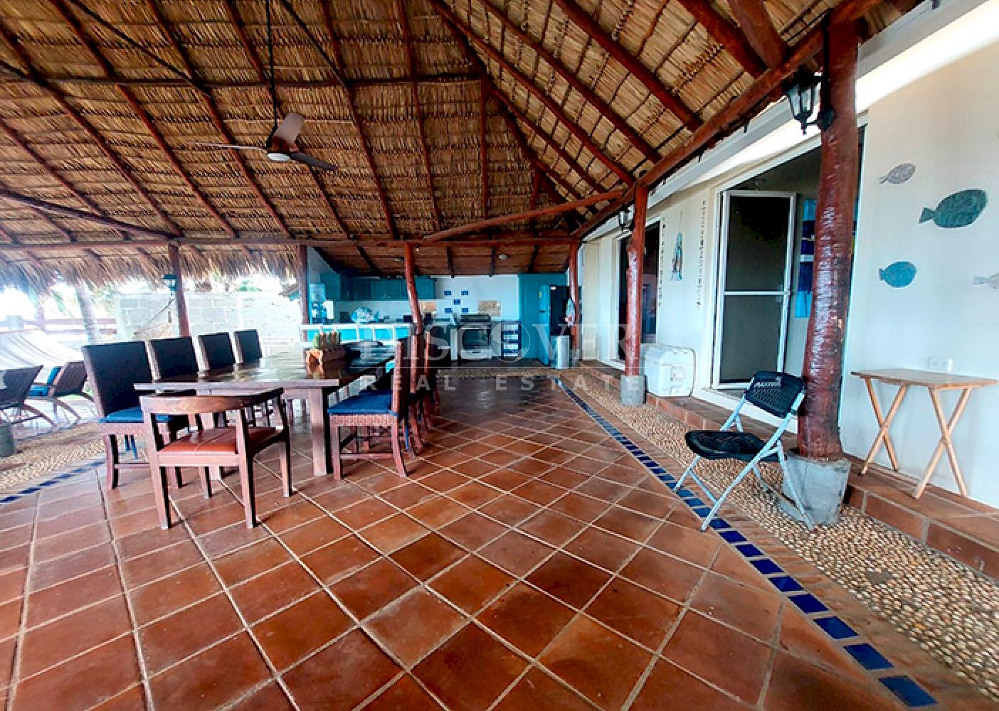  Beach House for Sale in Pochomil - Oceanfront