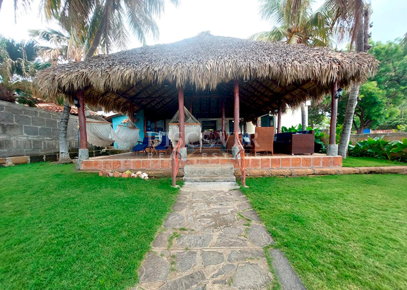  Beach House for Sale in Pochomil - Oceanfront