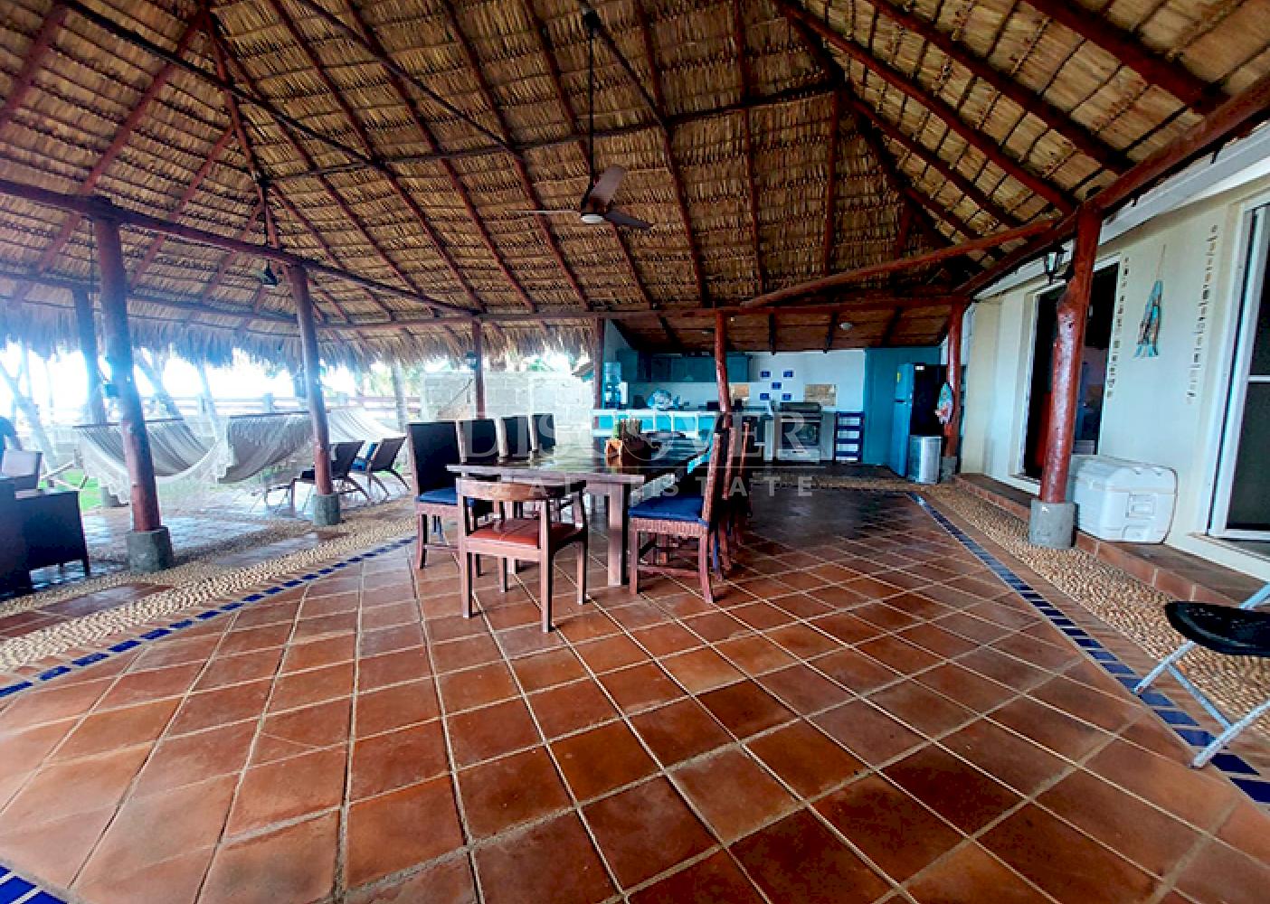  Beach House for Sale in Pochomil - Oceanfront