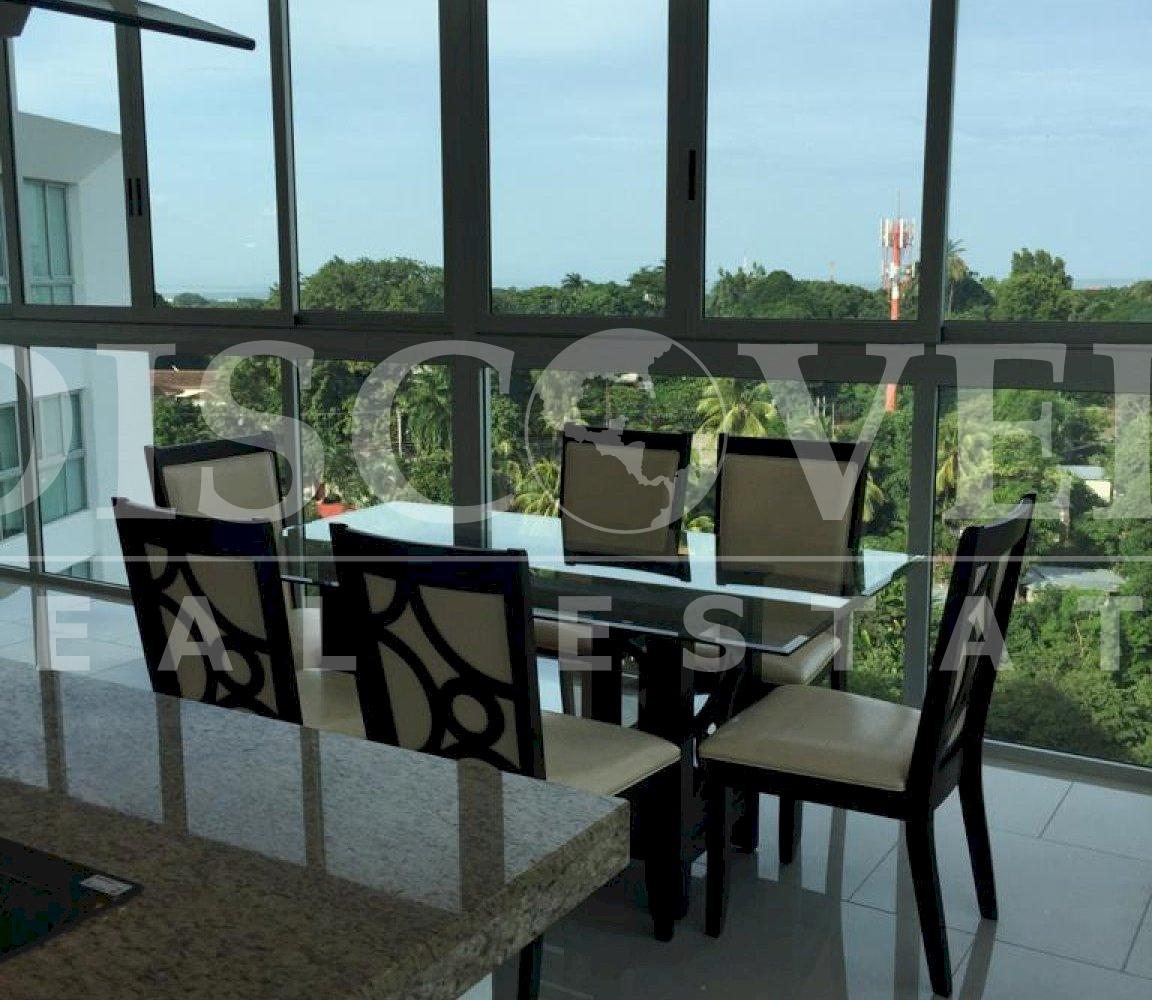  Fully furnished apartment for rent in Condominio Pinares de Santo Domingo.