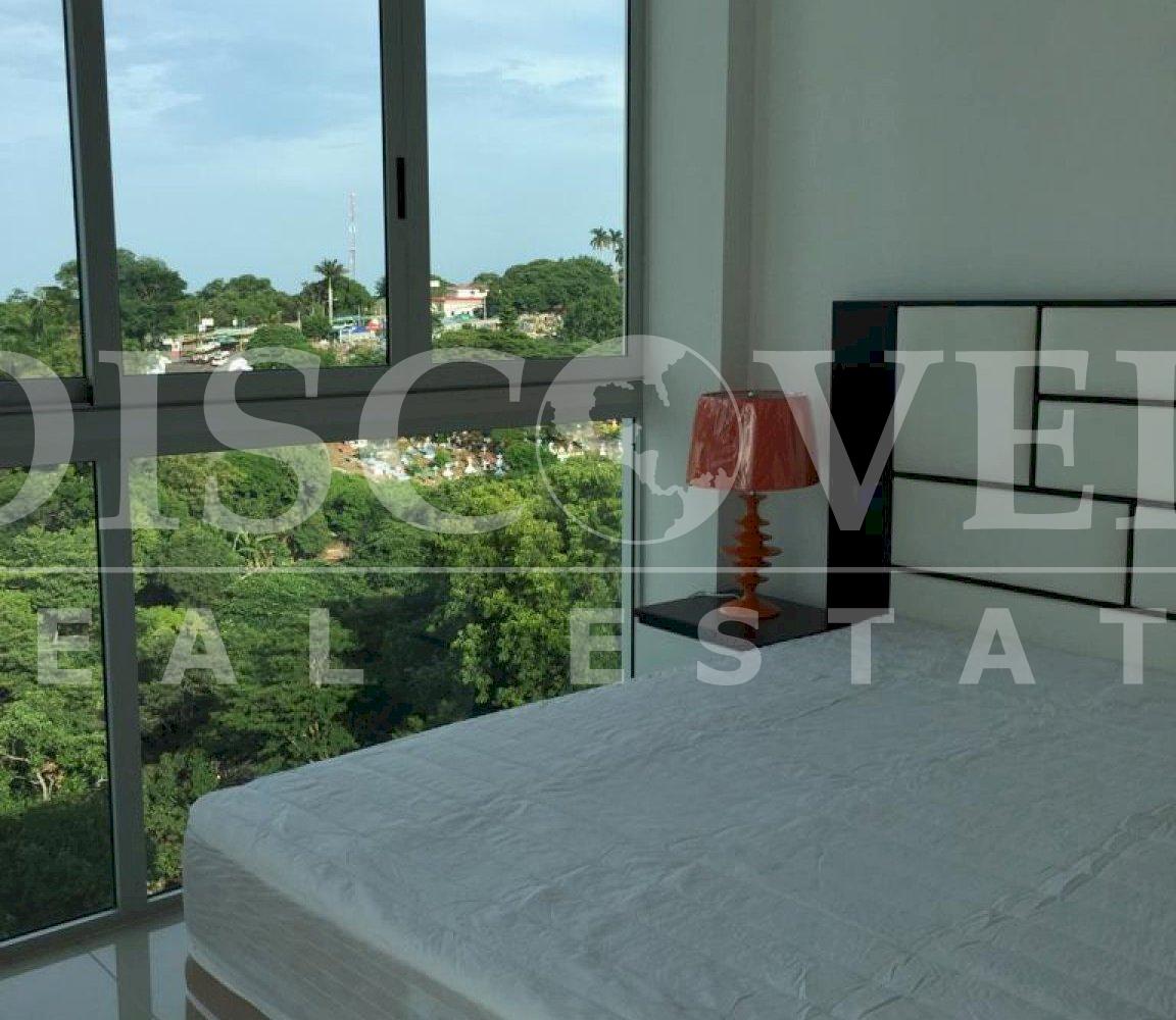  Fully furnished apartment for rent in Condominio Pinares de Santo Domingo.