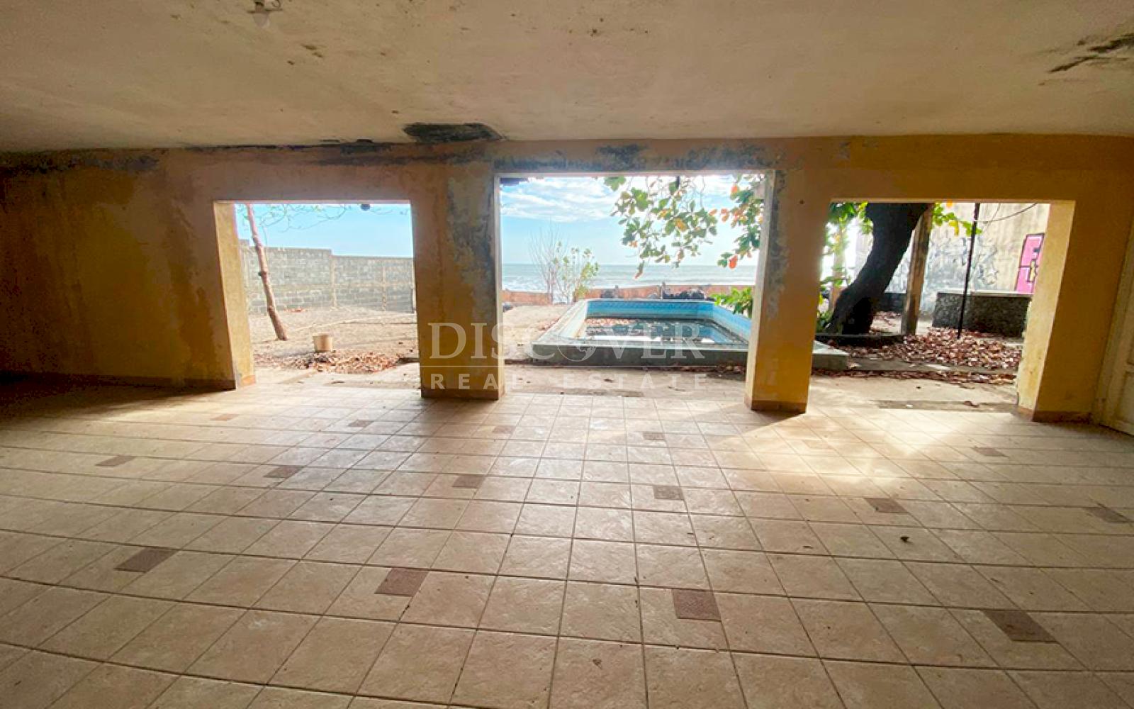  Two-story beachfront house for sale Las Peñitas
