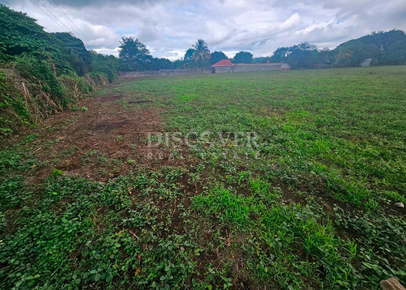  Flat topography land for sale- Ticuantepe