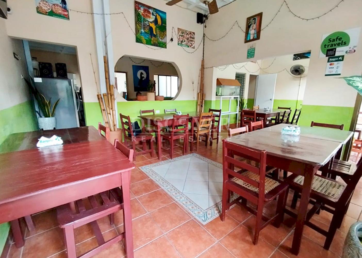 House with established restaurant for sale in Masaya 
