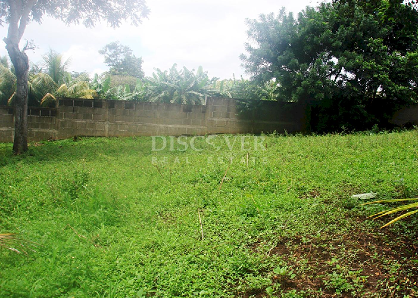 Flat land for sale in Jinotepe 