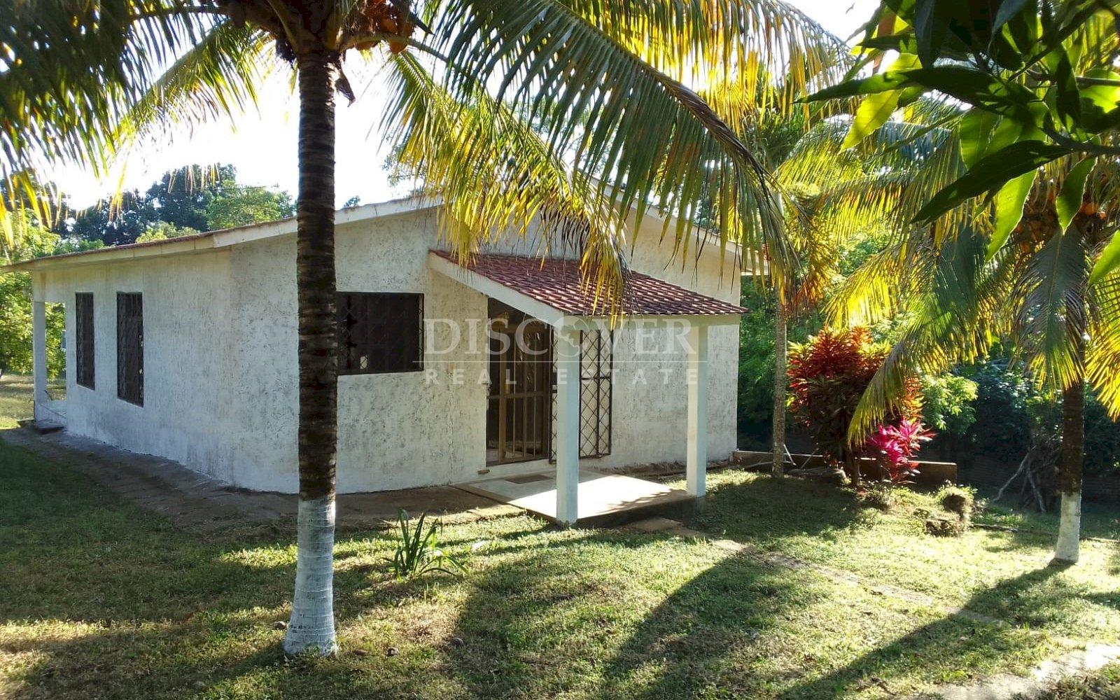 For sale beautiful house with large land and fruit trees.