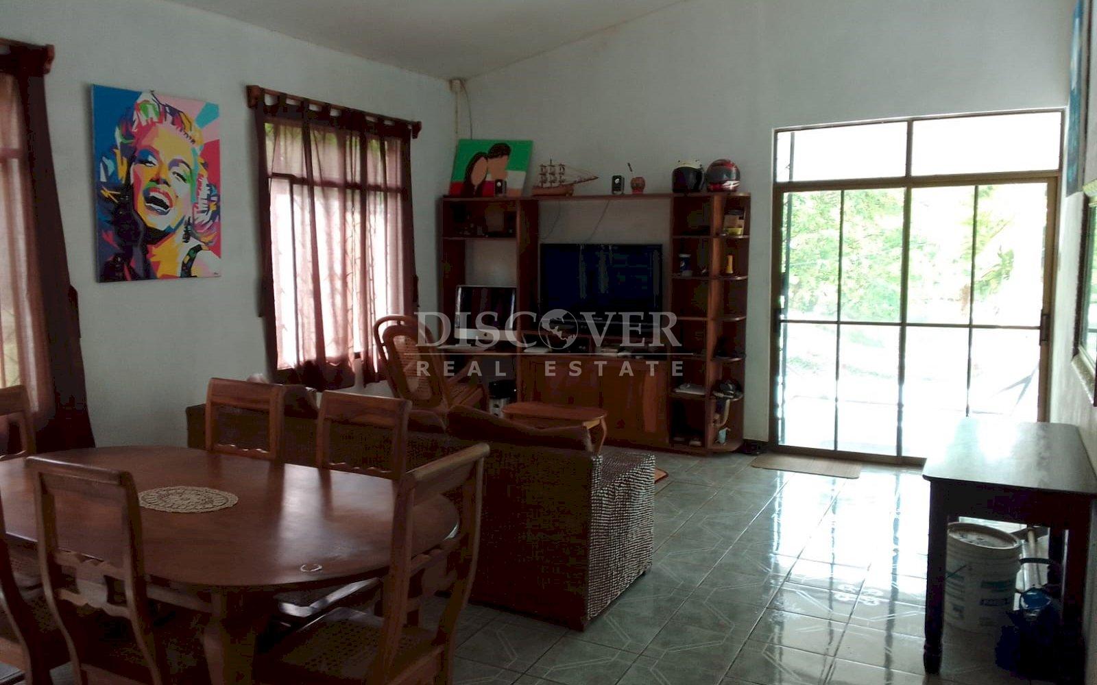  For sale beautiful house with large land and fruit trees.