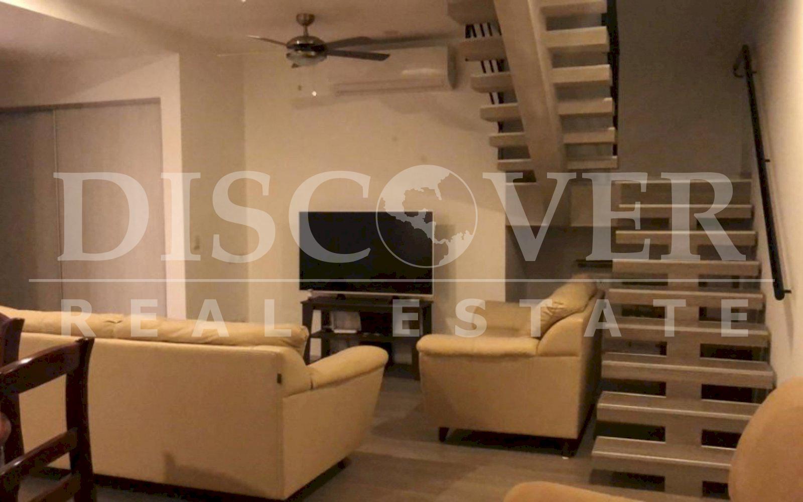  Apartment for rent in Acacia condominium, has 2 bedrooms, 2.5 bathrooms, kitchen, terrace, living room.
