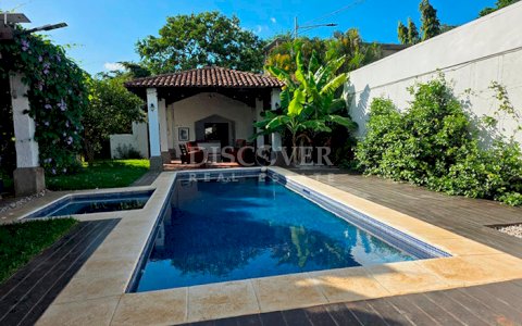  Furnished house with pool for rent on Carretera Sur 