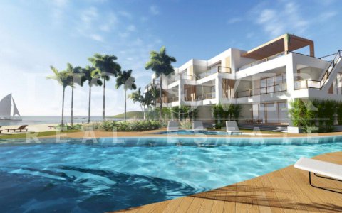 Sales oceanfront condo in Tola