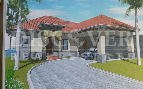 Design of house for Sale for construction in Villas de Santa Martha ID 9645