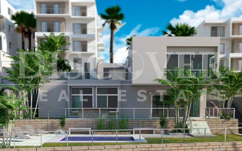 Houses for sale in luxurious condominium El Cielo Ocean view living.